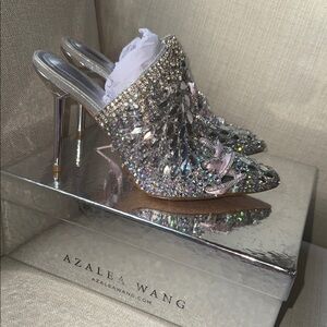 Azalea Wang Women's Crystal Embellished Heels - New